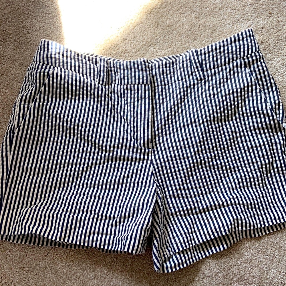 Pinstripe Shorts